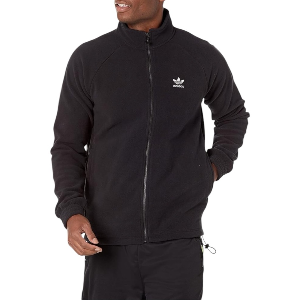 Black Fleece Adidas Quarter Zip Sweater (M)